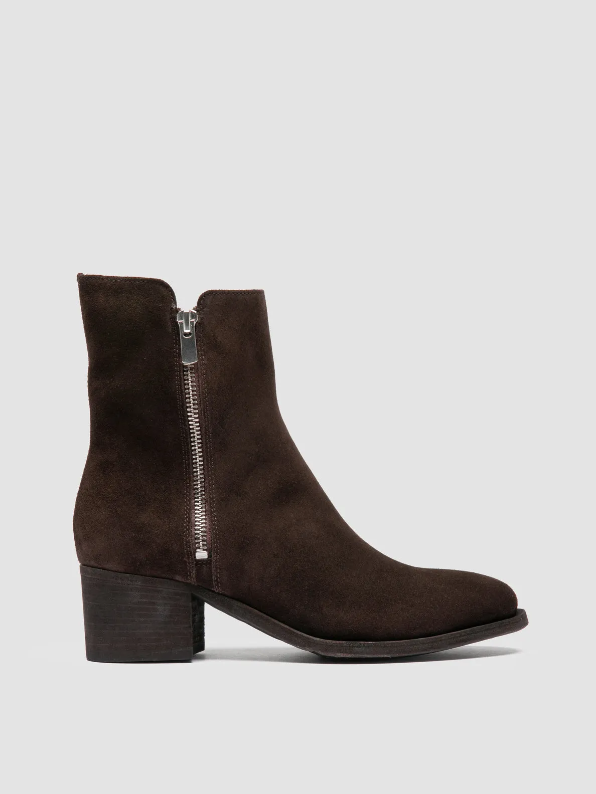 DENNER 103 - Brown Suede Booties Gift Easy