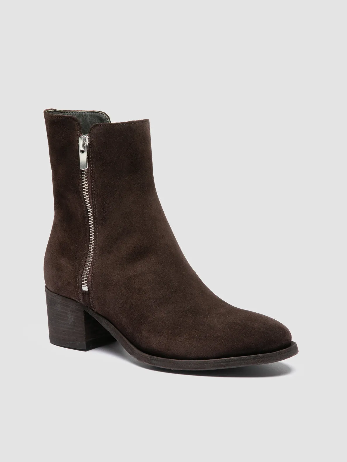 Cotton Touch Grab Now DENNER 103 - Brown Suede Booties