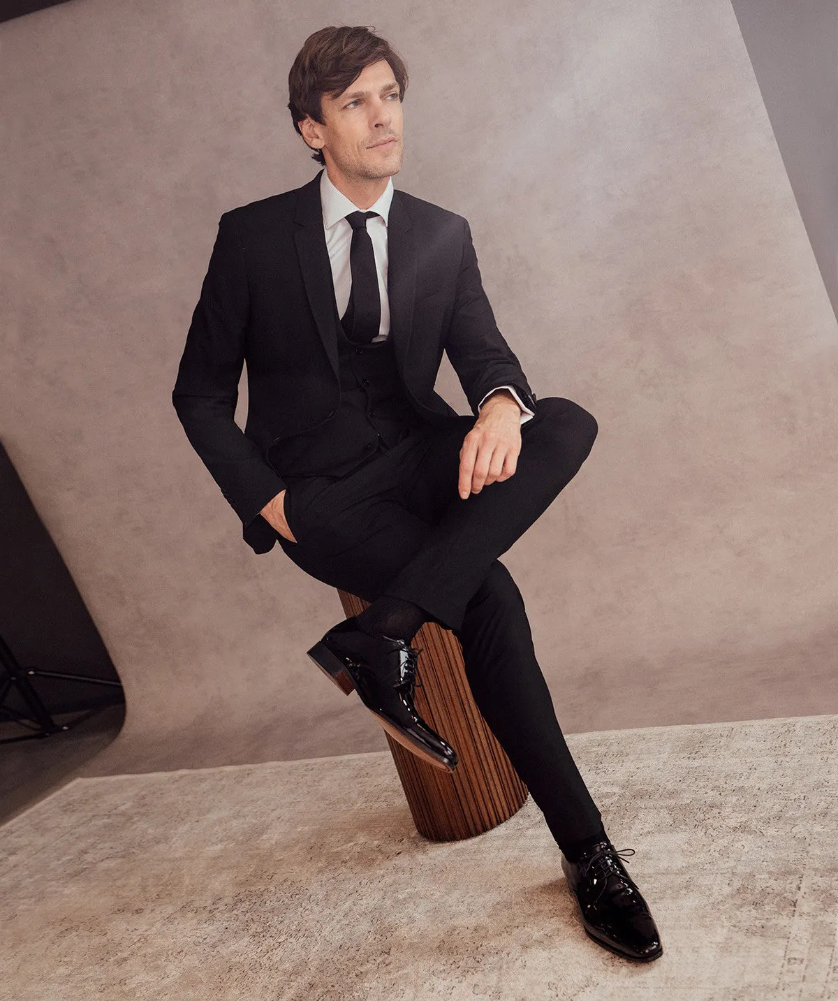 Foot Ease Derby CAMPOLI 2 Vernis Noir