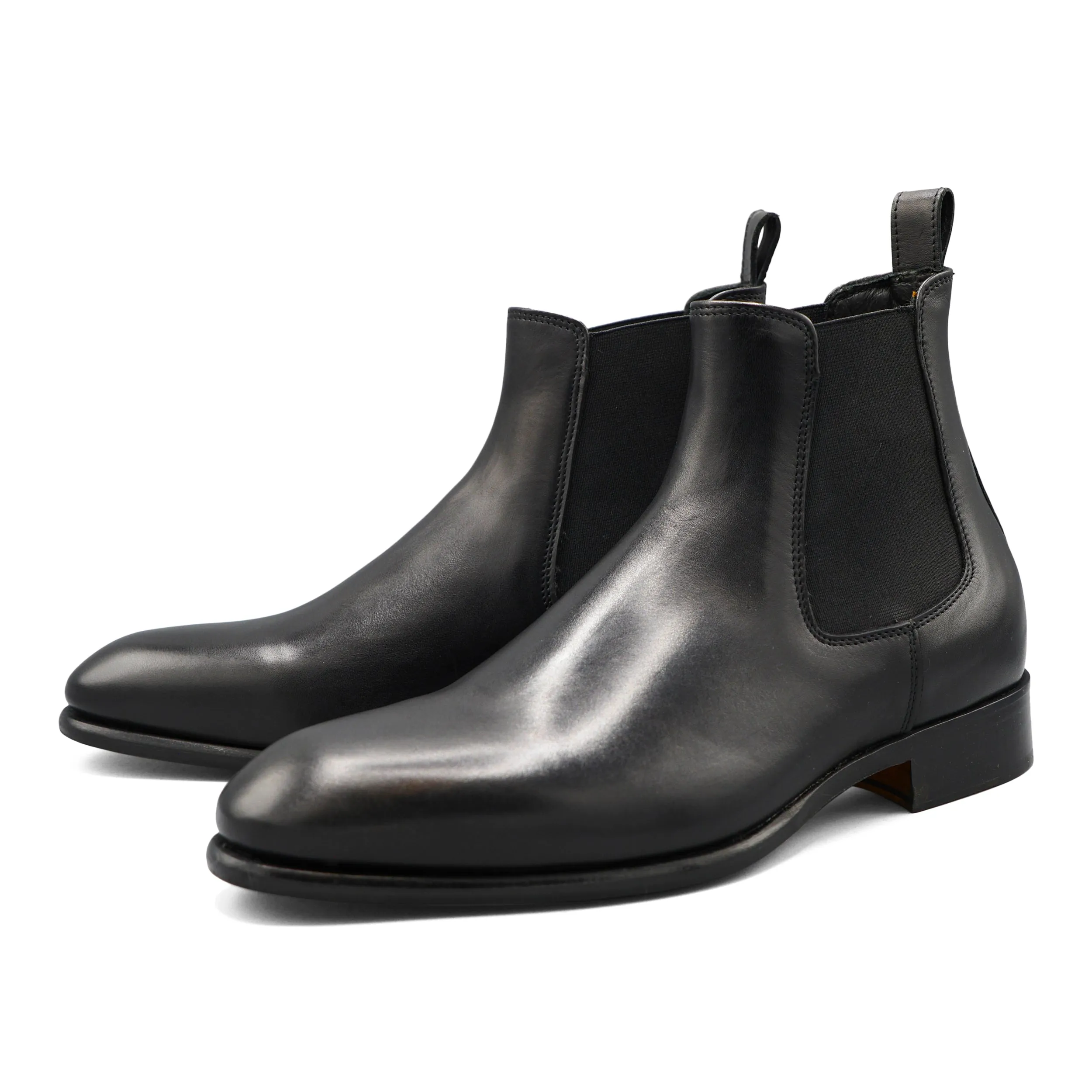 JOD32201 - Vitello Nero Formal Wear Street Smart Boots