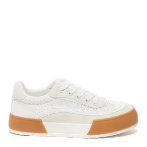 Smooth Steps Carson White Sneaker