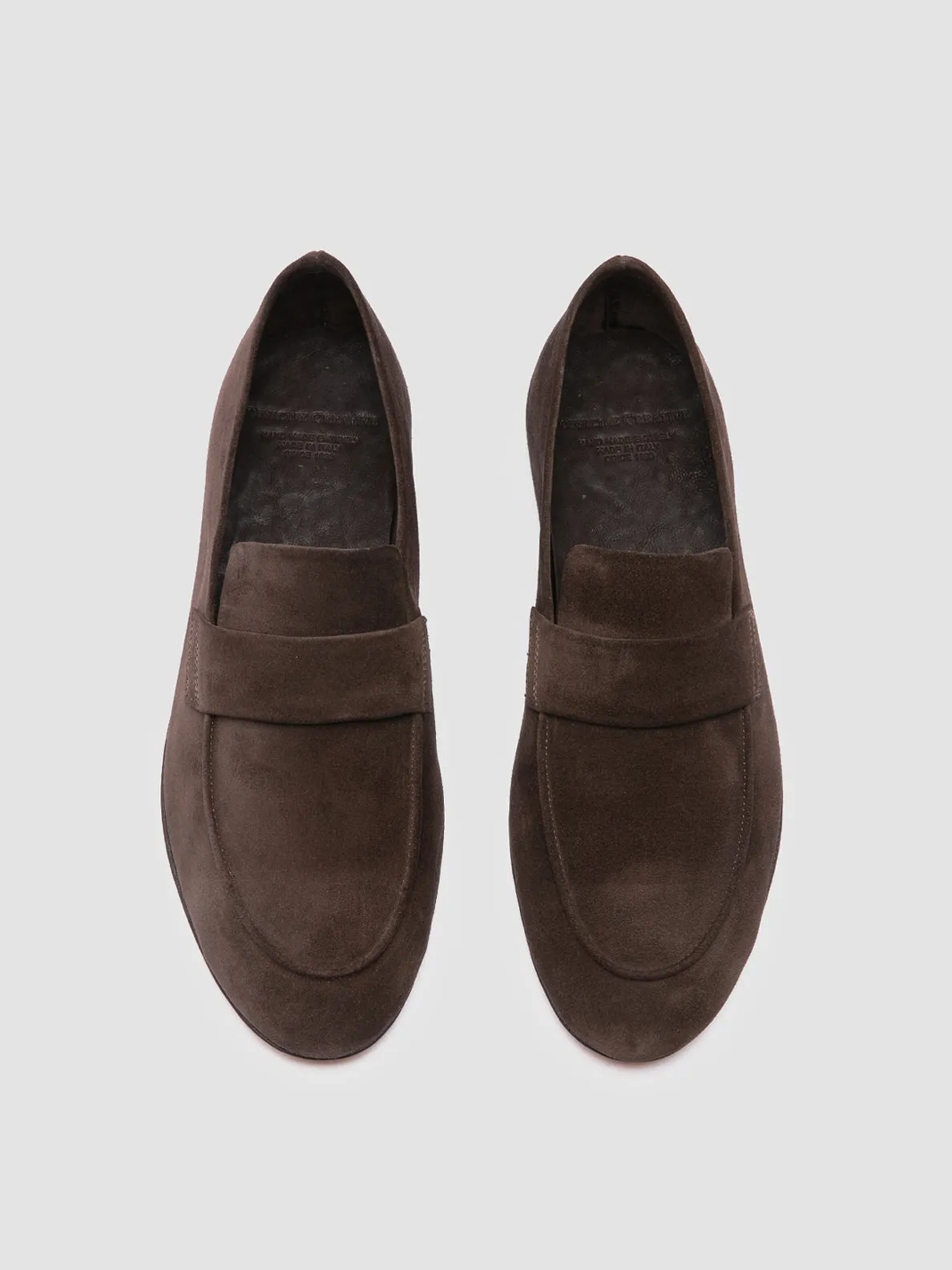 AIRTO 001 - Brown Suede Loafers Fast Power Suede Finish