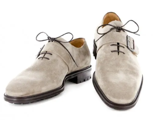 Confidence Fit Sutor Mantellassi Beige Shoes ?C Size: 8 US / 7 UK
