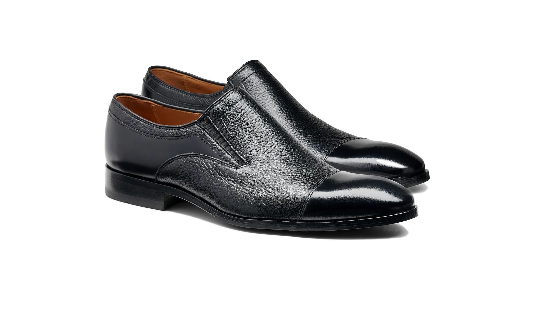 Dover - Black Hishine Black Cervo Canvas Cool