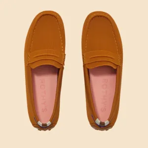 Foot Sure Rothy -  Women - The Driver Loafers - Amber