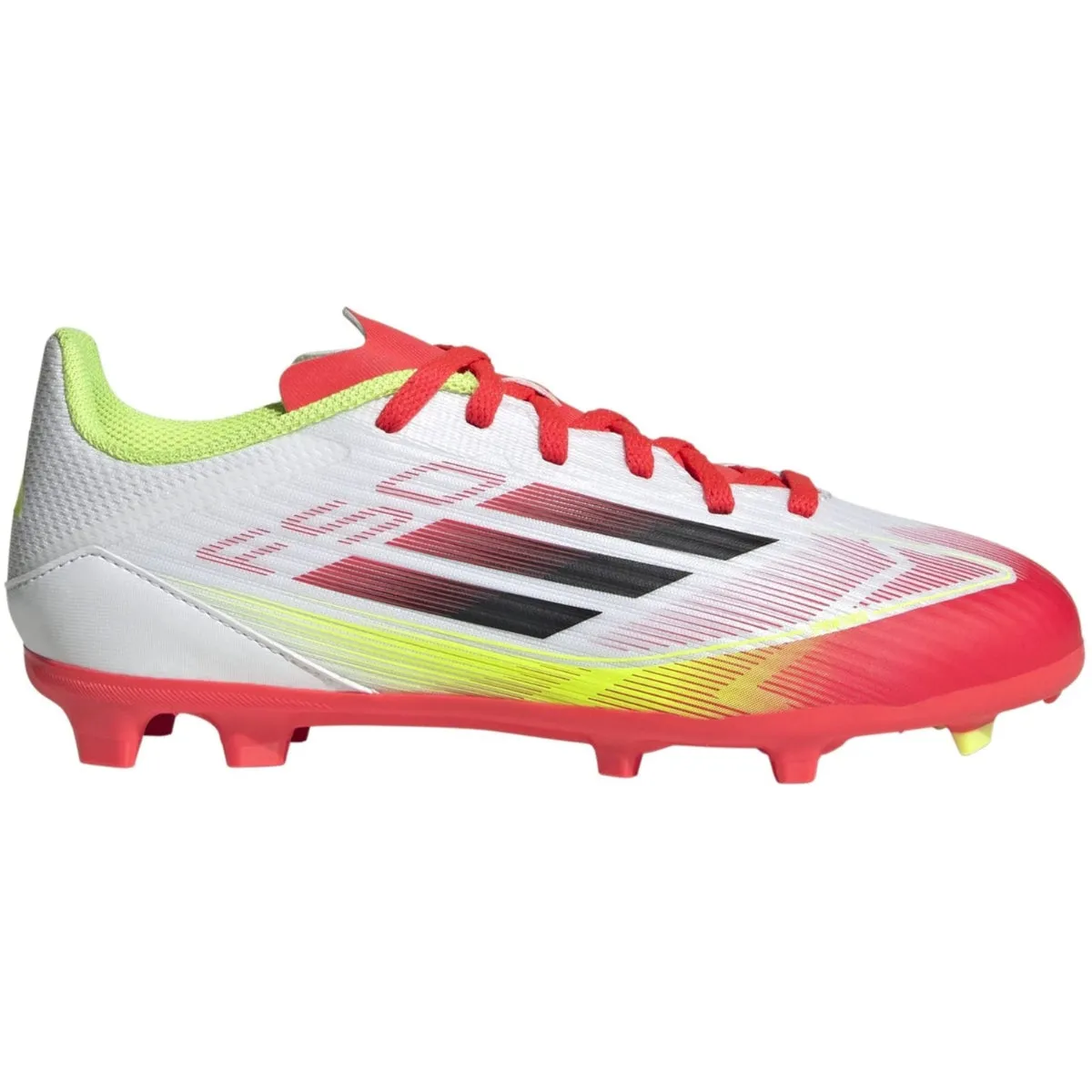 adidas F50 League Kids Firm/Multi-Ground Football Boots Motion Sync Heel Fit