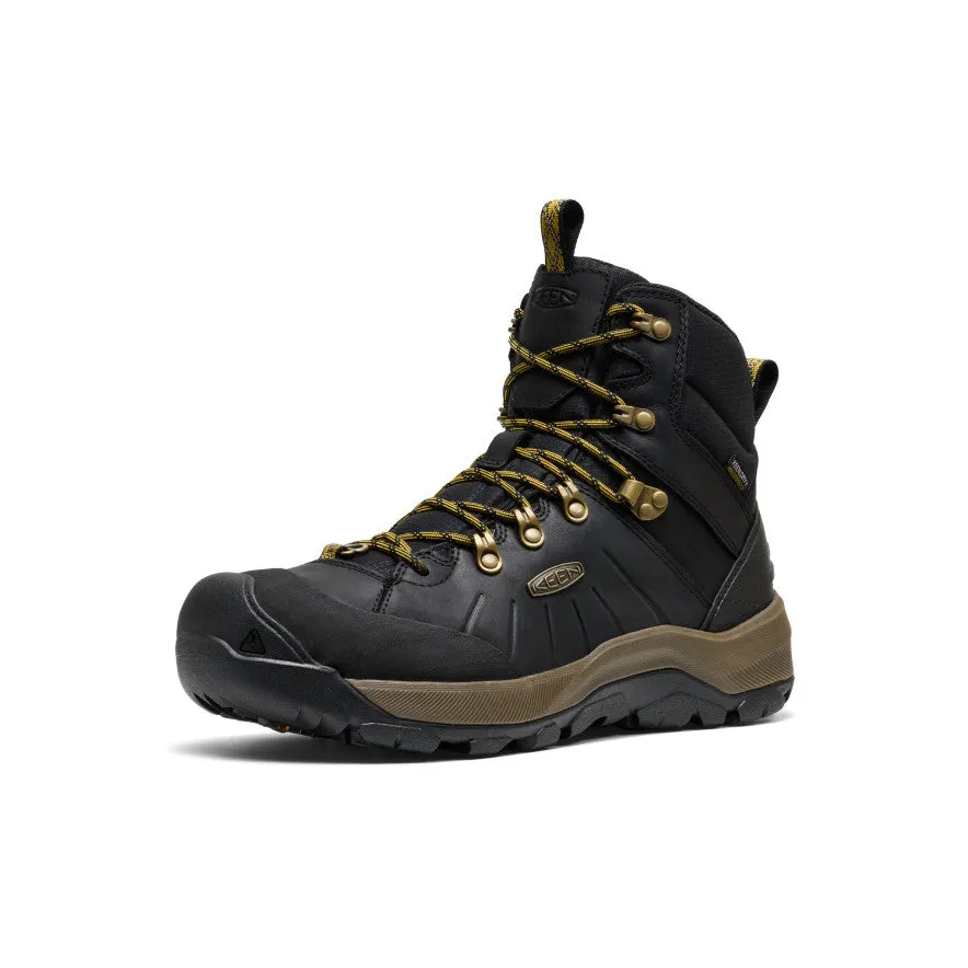 Men's Revel IV Polar Waterproof Boot  |  Black/Lemon Curry Heavy Duty Footwear All Weather Gear