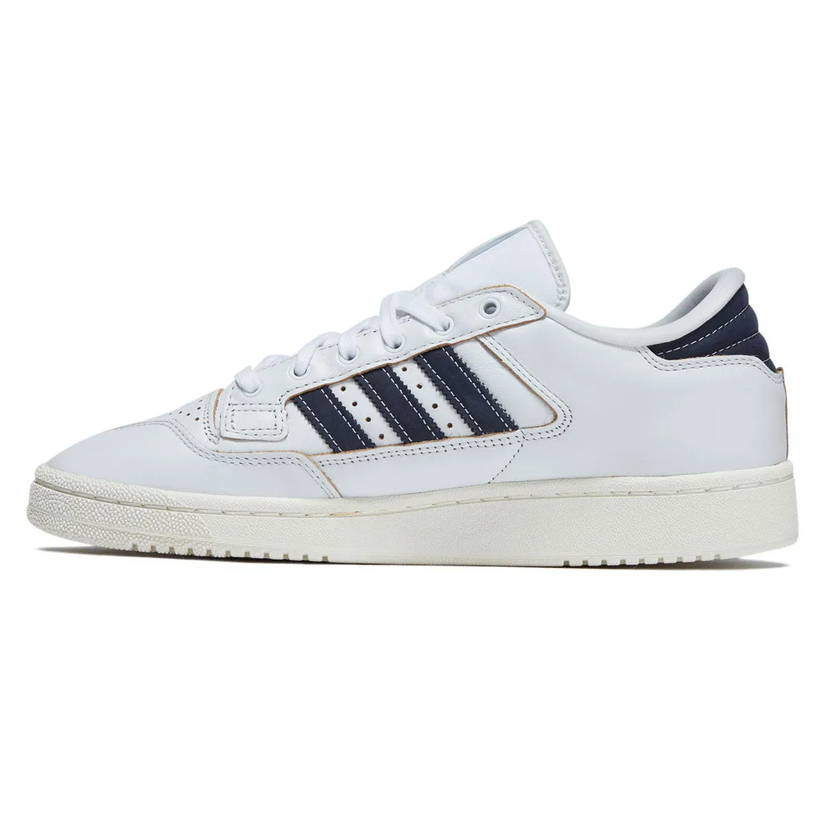 Adidas Centennial 85 Low ADV Shoes - Crystal White/Navy/Off White City Step