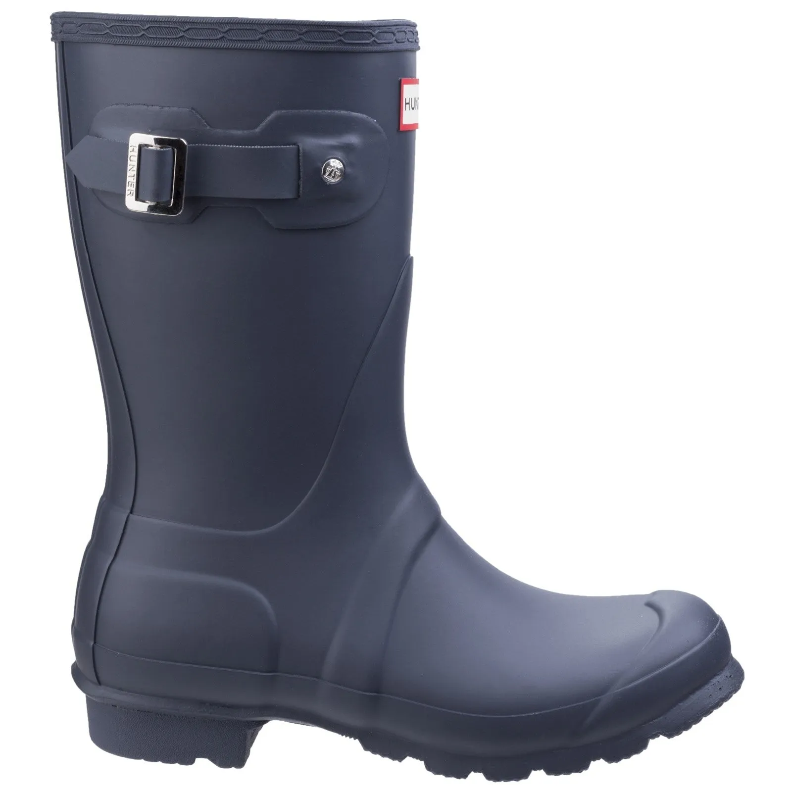 Adventure Boots Chic Walking Hunter Womens Original Short Wellington Boots Navy