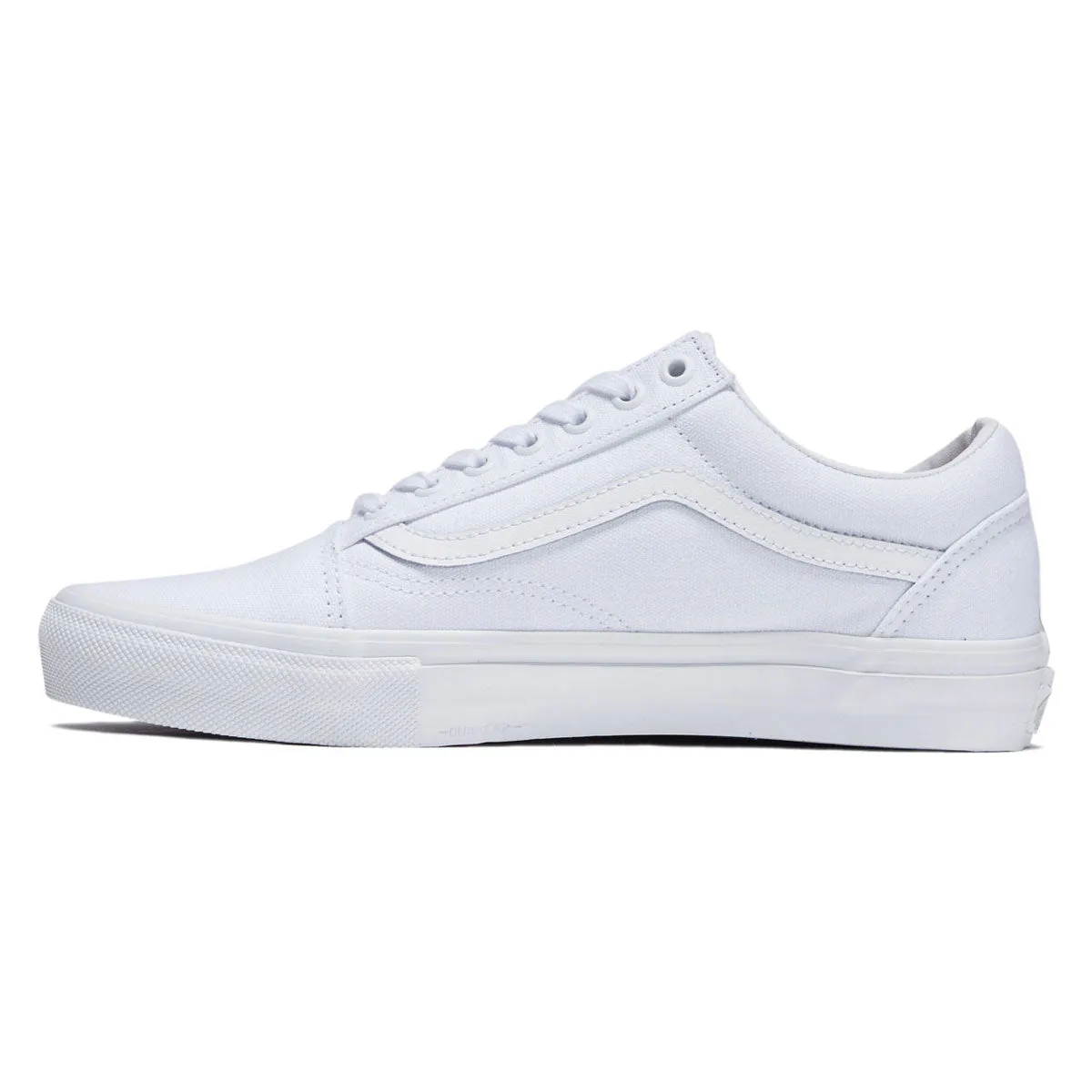 Energy return Event Ready Vans Skate Old Skool Shoes - Canvas True White
