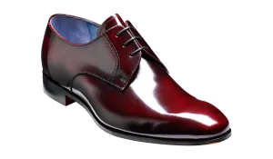 Rutherford - Burgundy Hi-Shine Dress Shoes Effortless Professional Look