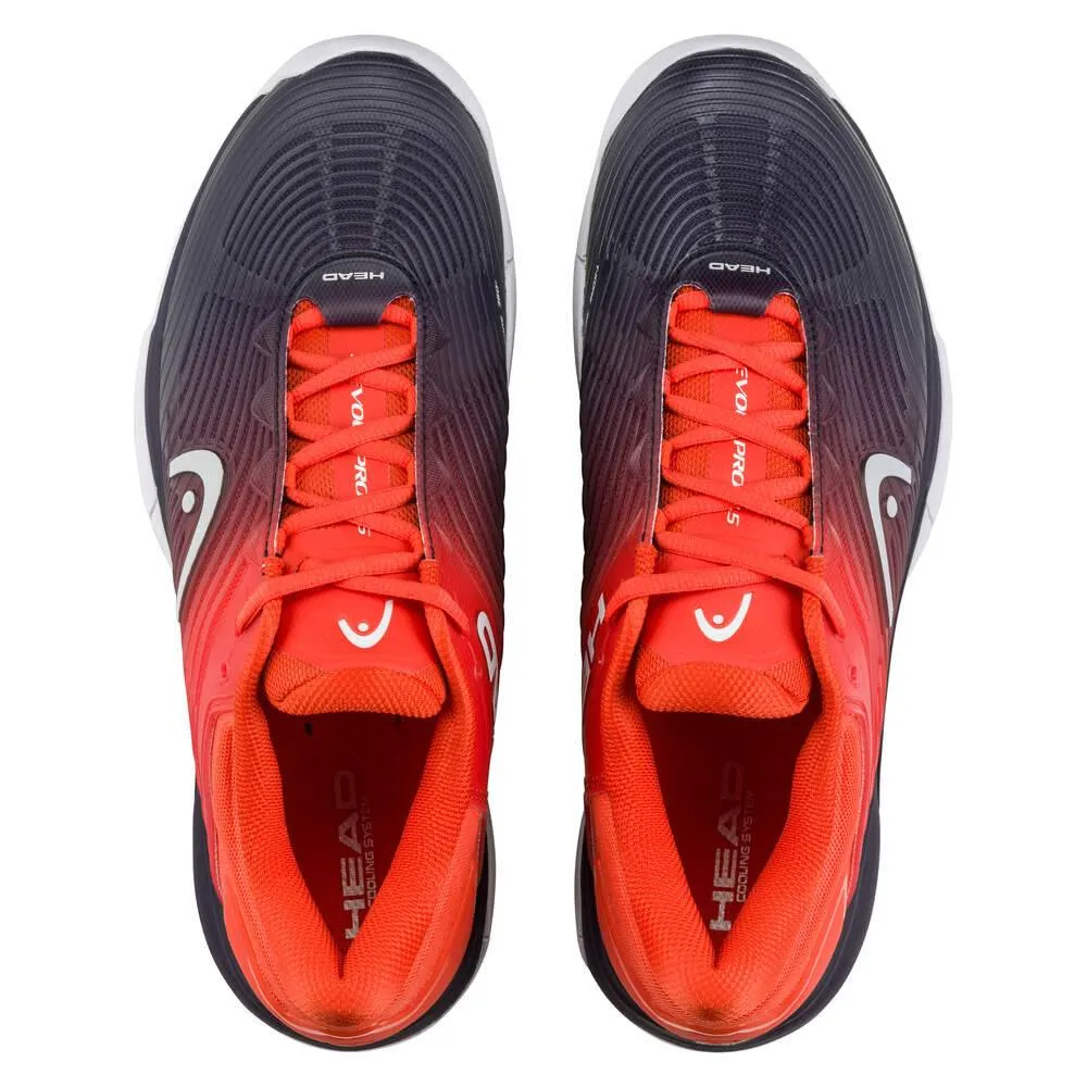 Active Wear Head Revolt Pro 4.5 Men's Tennis Shoe (Dark Blue/Red)