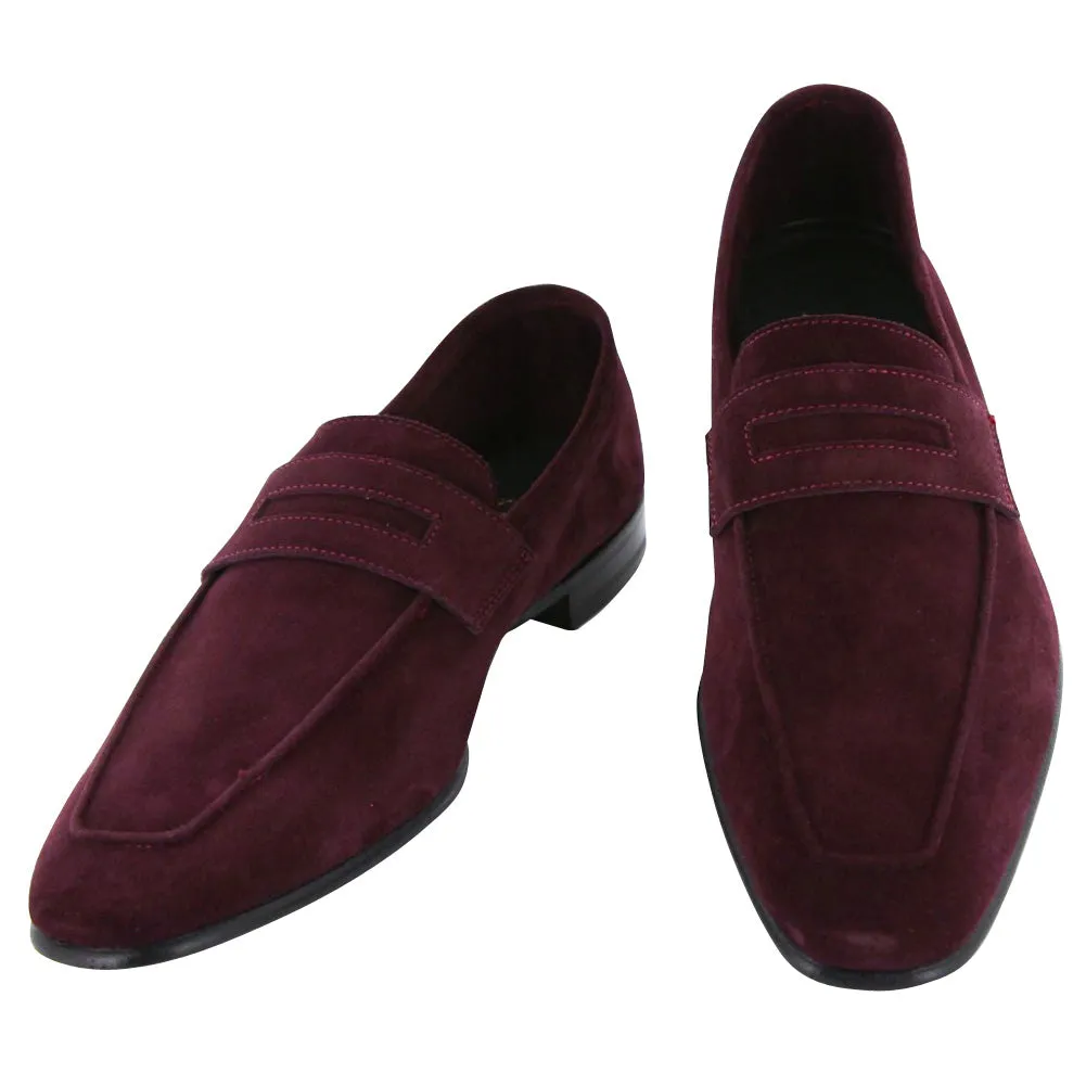 Max Verre Burgundy Red Shoes - 12 US / 11 UK Lawyer Attire