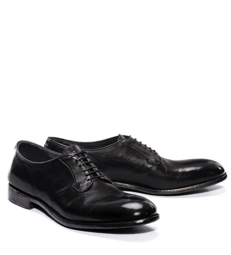 ELIAS 617<br>Black derby shoes Easy Travel