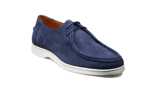 Flex Sole Premium Urban Fit Vigo - Navy Suede White Sole