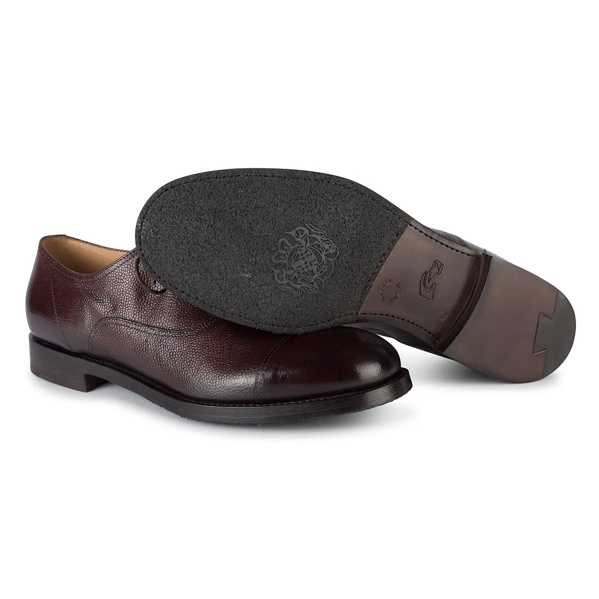 Sharp Style ETHAN 83017<br> Textured calf oxford shoes