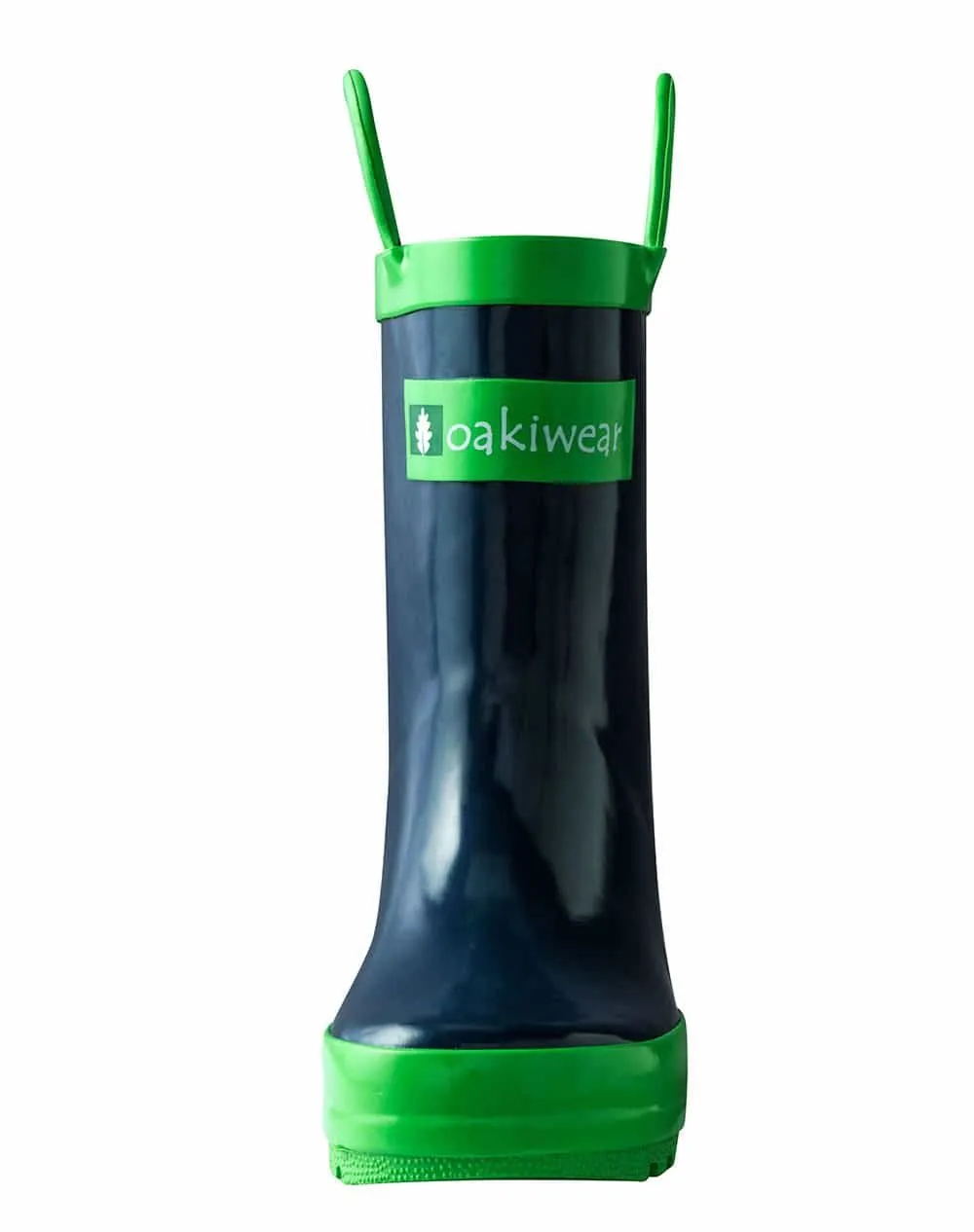Loop Handle Boots, Navy & Green (Kids') Footwear for Outdoors