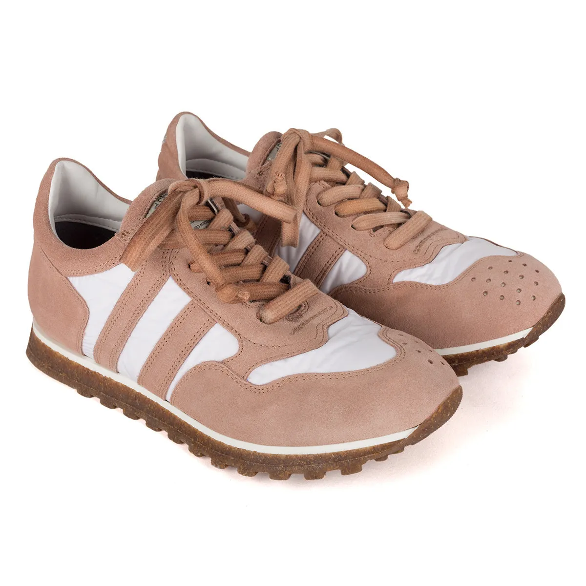 SPORT 6501 <br>White & blush sneakers Easy Action Fit Essential Wear