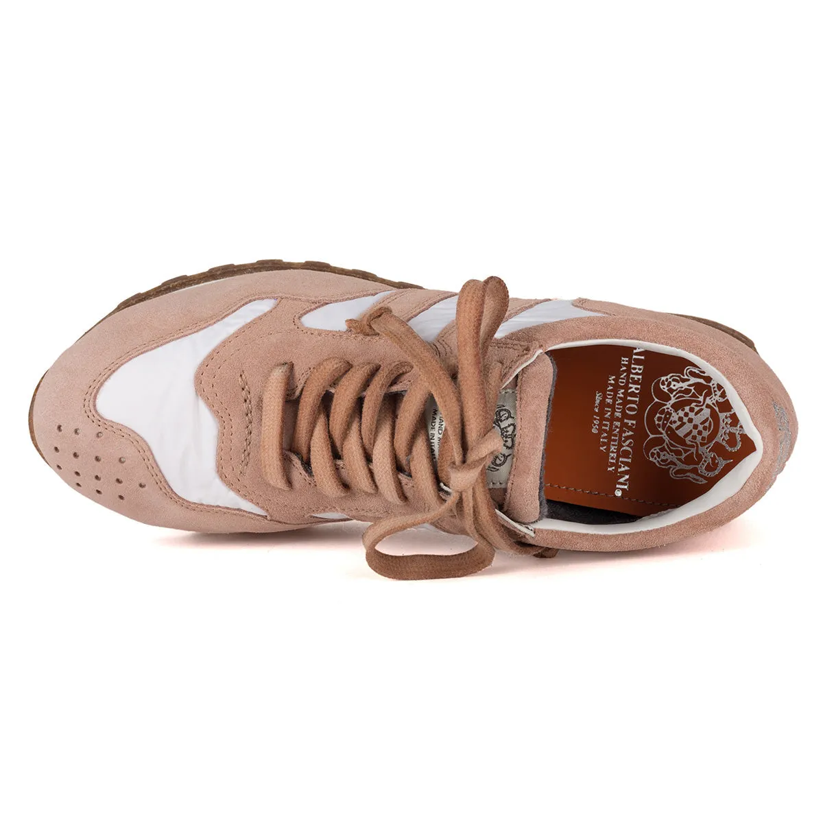 Slip On Comfort Comfy Everyday SPORT 6501 <br>White & blush sneakers