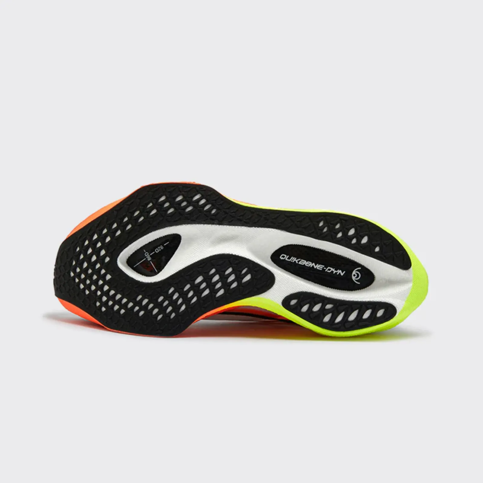 running form improvement FLAME 4: Glass Blue / Orange