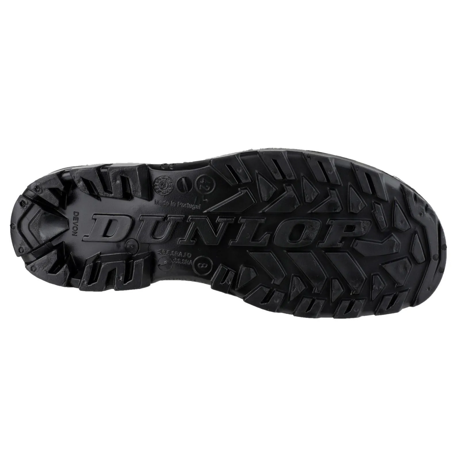 Dunlop Unisex Devon Full Safety Wellington Black Anti Slip Sole Quick Weather Fit