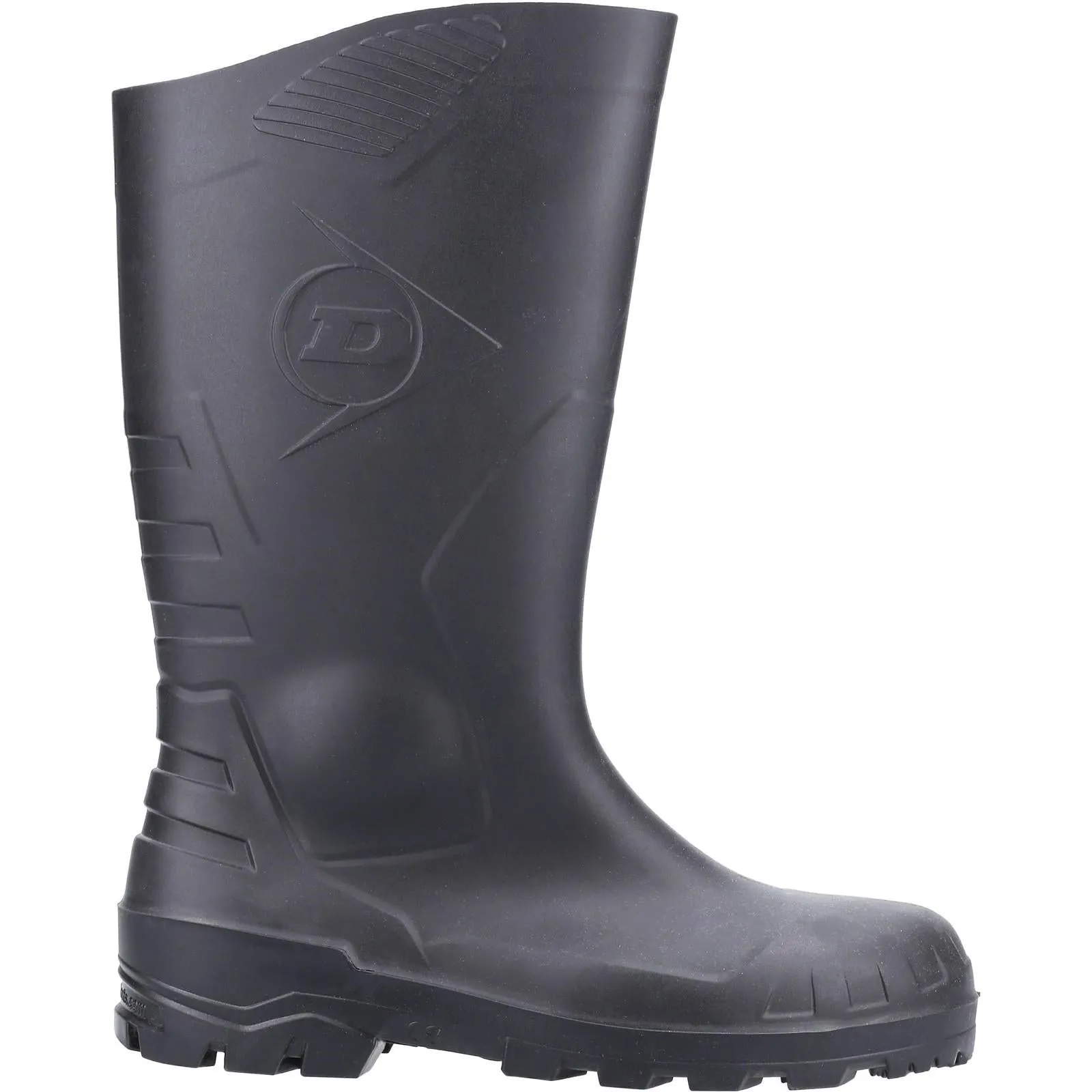 Dunlop Unisex Devon Full Safety Wellington Black Quick Walk Fit