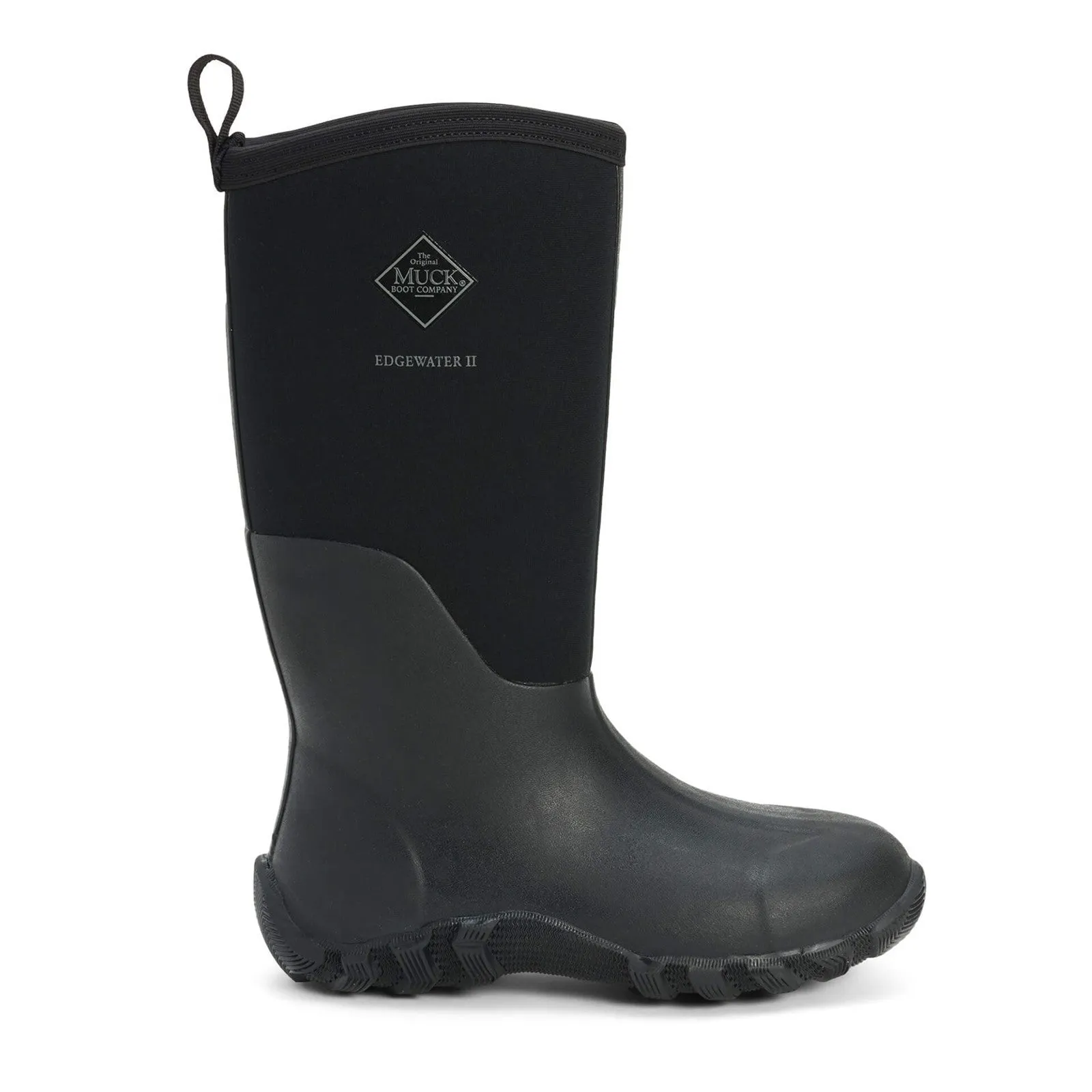 Muck Boots Unisex Edgewater II Multi Purpose Boot Black Quick Foot Support