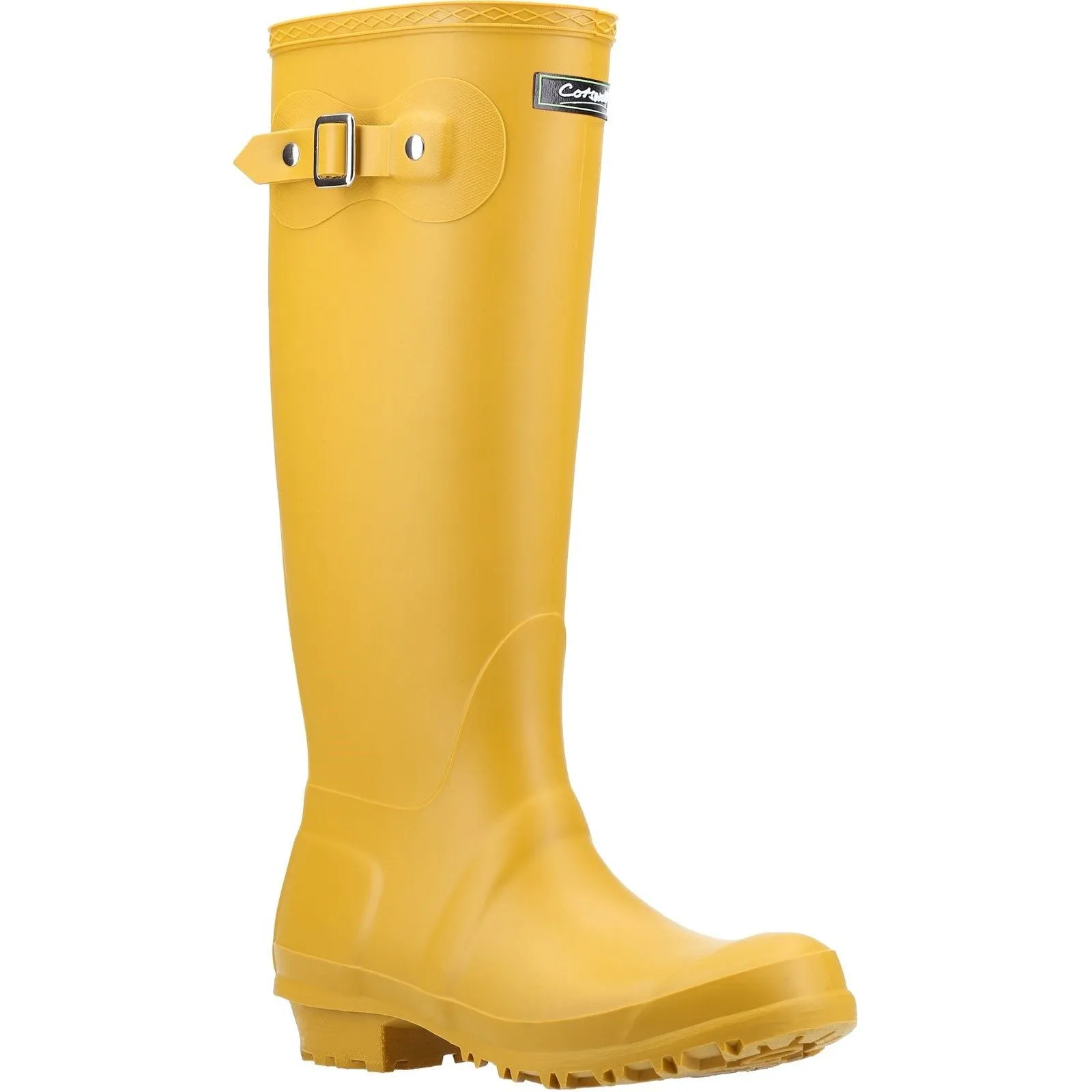Fashion Statement Ready to Walk Cotswold Womens Sandringham Wellingtons Mustard