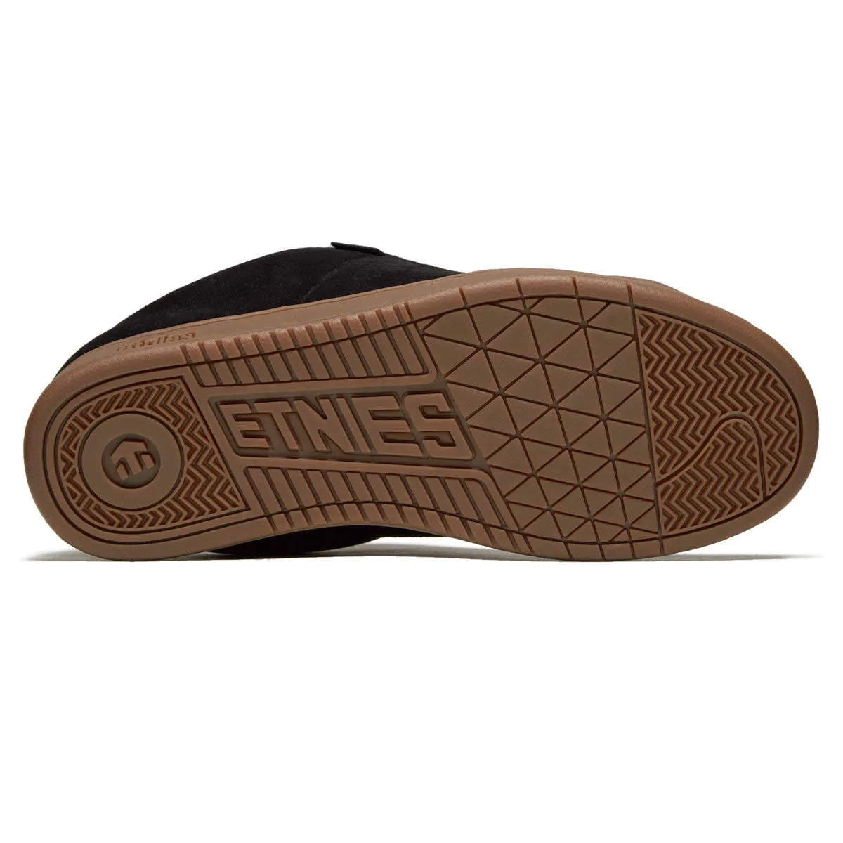 Bold Landing Etnies Kingpin Shoes - Black/Dark Grey/Gum