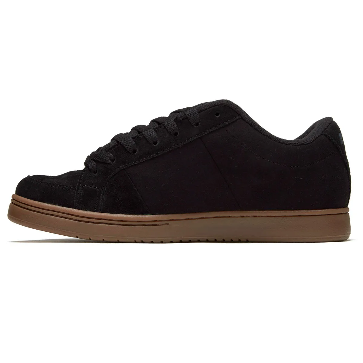 Extended Ride Day Comfort Etnies Kingpin Shoes - Black/Dark Grey/Gum