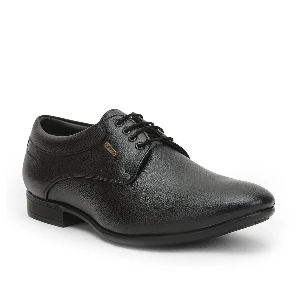 Fortune (Black) Formal Lace Up Derby Shoes For Men HOL-110 By Liberty Well Styled Shoes Laced Style