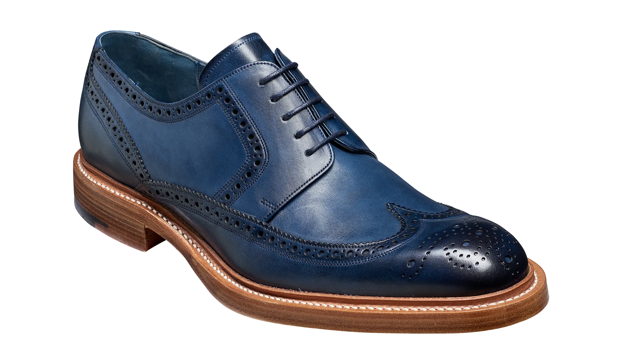 Walking Day Bailey - Navy Hand Painted
