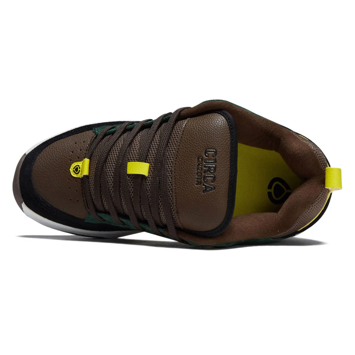 Positive energy Foot alignment C1rca Cx201r Shoes - Shitake/Forest/Yellow