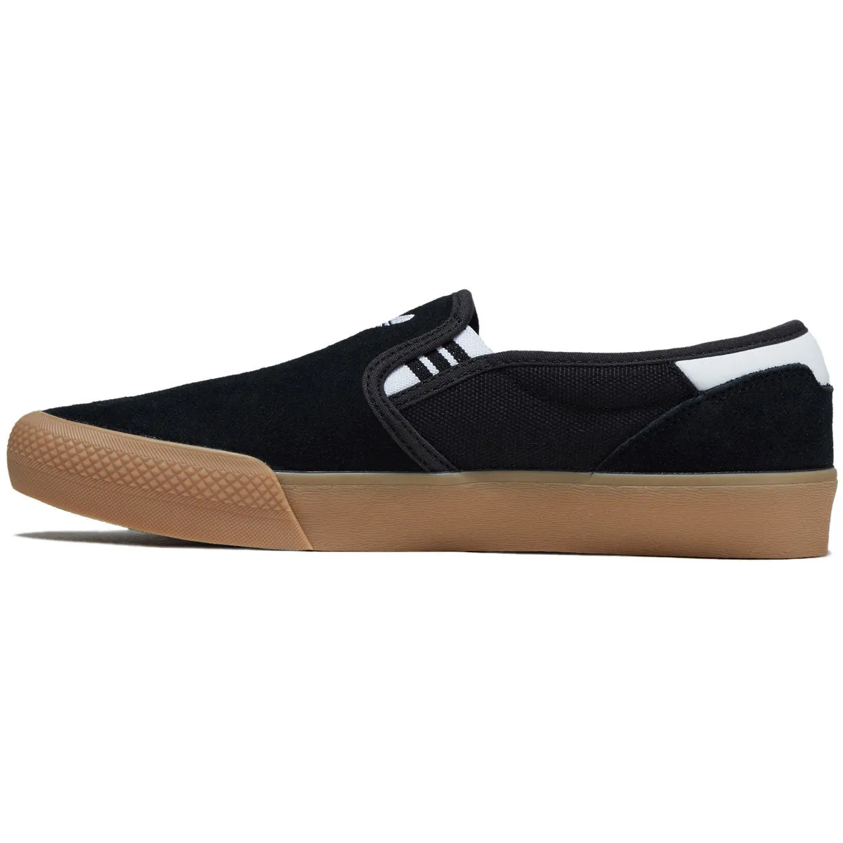 Adidas Shmoofoil Slip Shoes - Core Black/Ftwr White/Gum Four Soft Touch