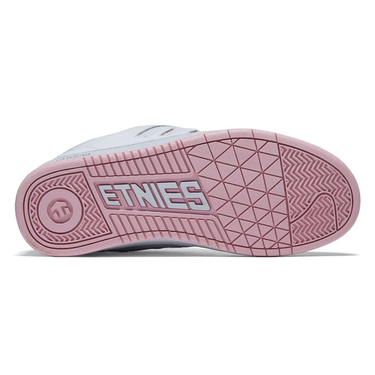Etnies Womens Callicut Shoes - White/Pink All Terrain Performance Minimalist Design