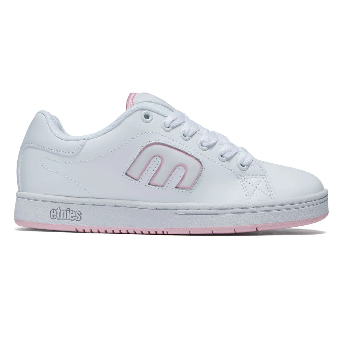 Etnies Womens Callicut Shoes - White/Pink Urban Wear