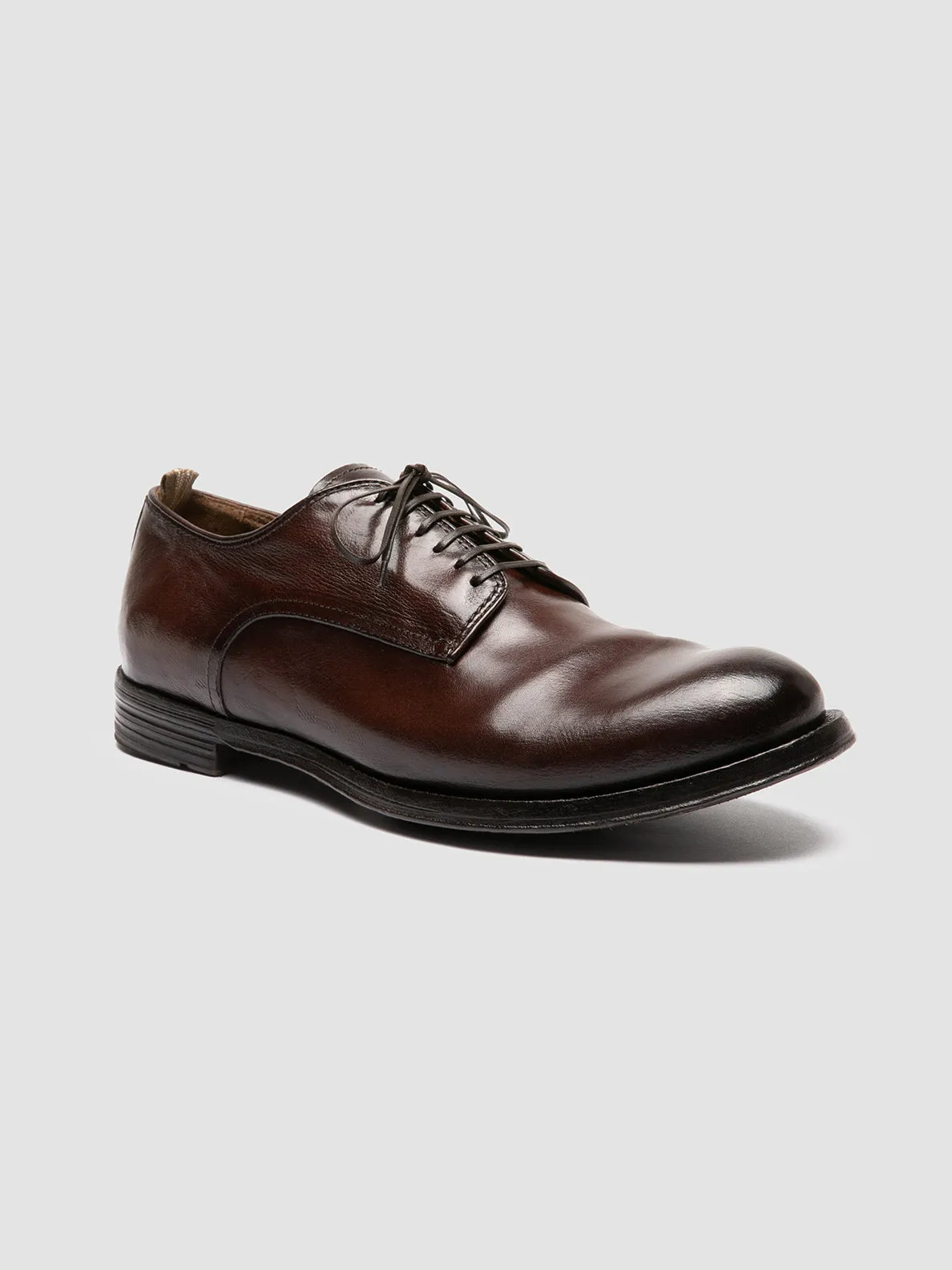 Travel Shoes ANATOMIA 012 - Brown Leather Derby Shoes