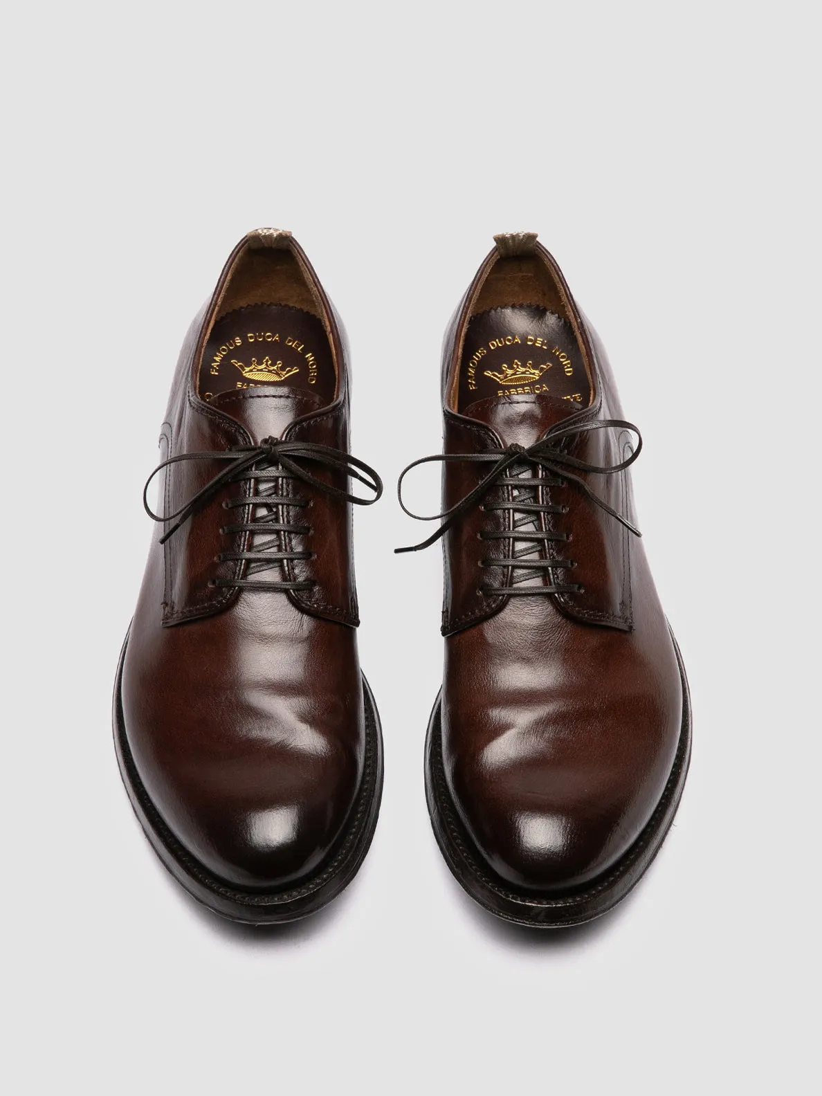 ANATOMIA 012 - Brown Leather Derby Shoes Versatile Shoes Urban Lifestyle Choice