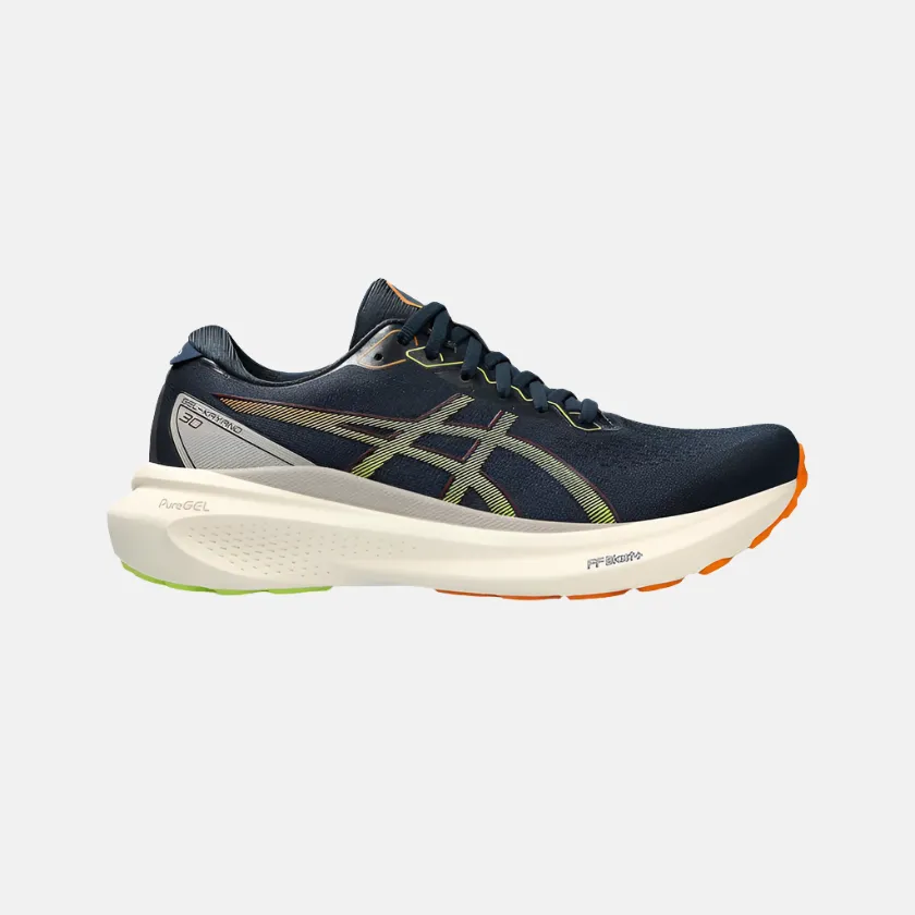 running shoes for casual female joggers Asics GEL-KAYANO 30 Men's Running Shoes -French Blue/Neon Lime