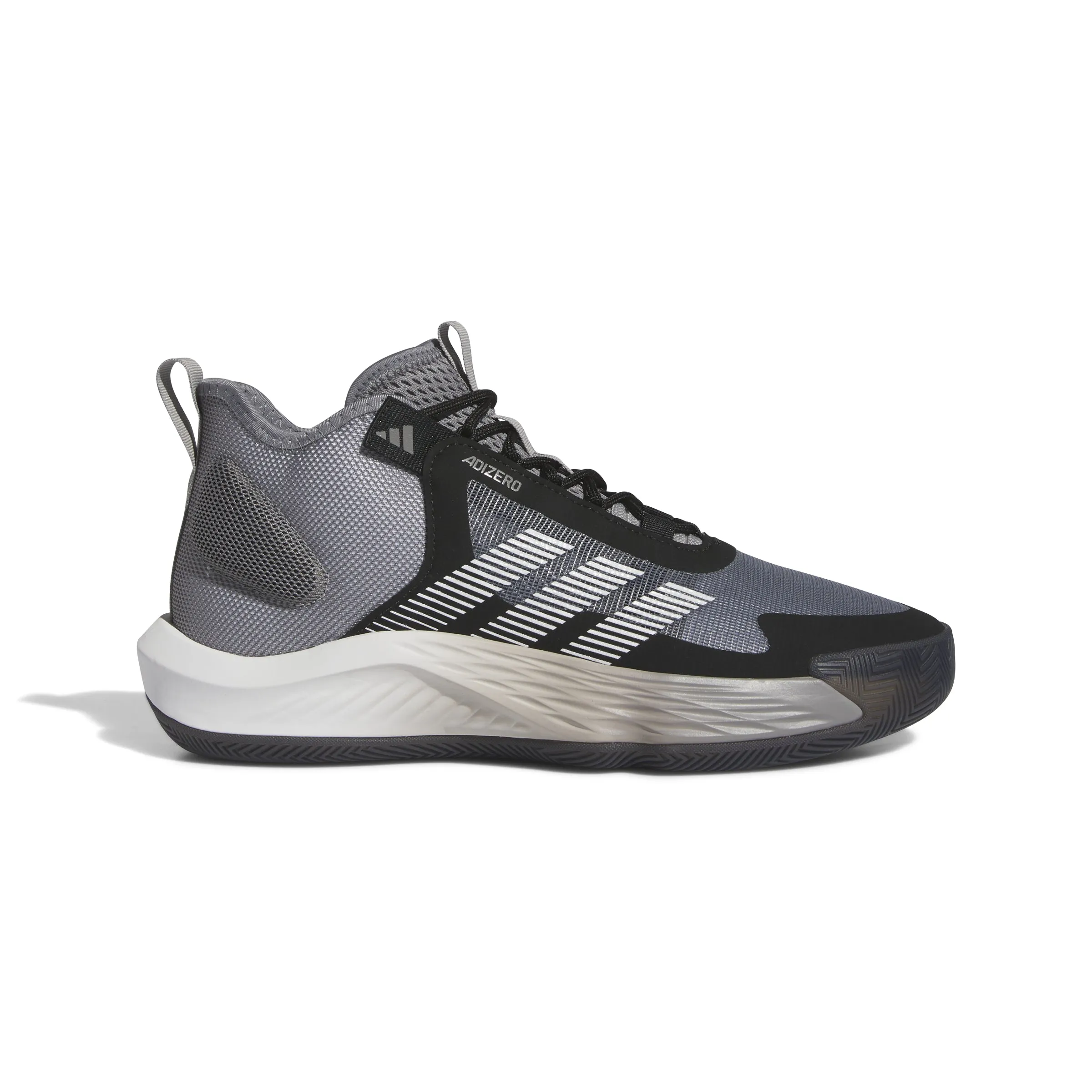 Ventilated Shoe Design Buckle Closure Men's Adidas Adizero Select Basketball Shoes