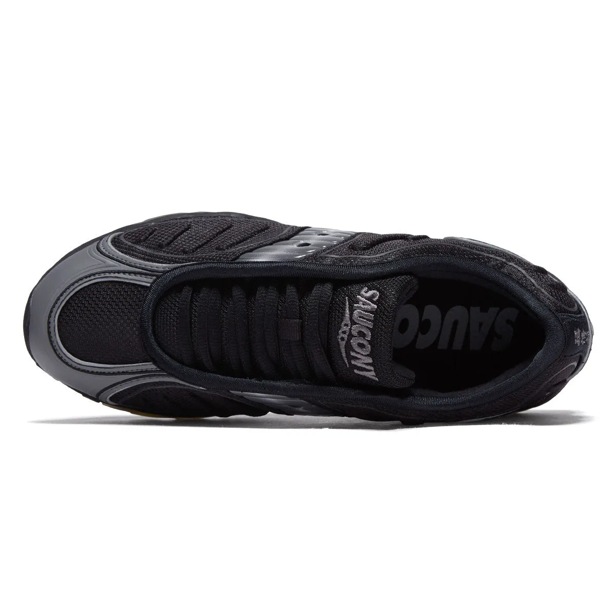 Anti   Slip Feature Modern Appeal Saucony Matrix Shoes - Black/Metallic