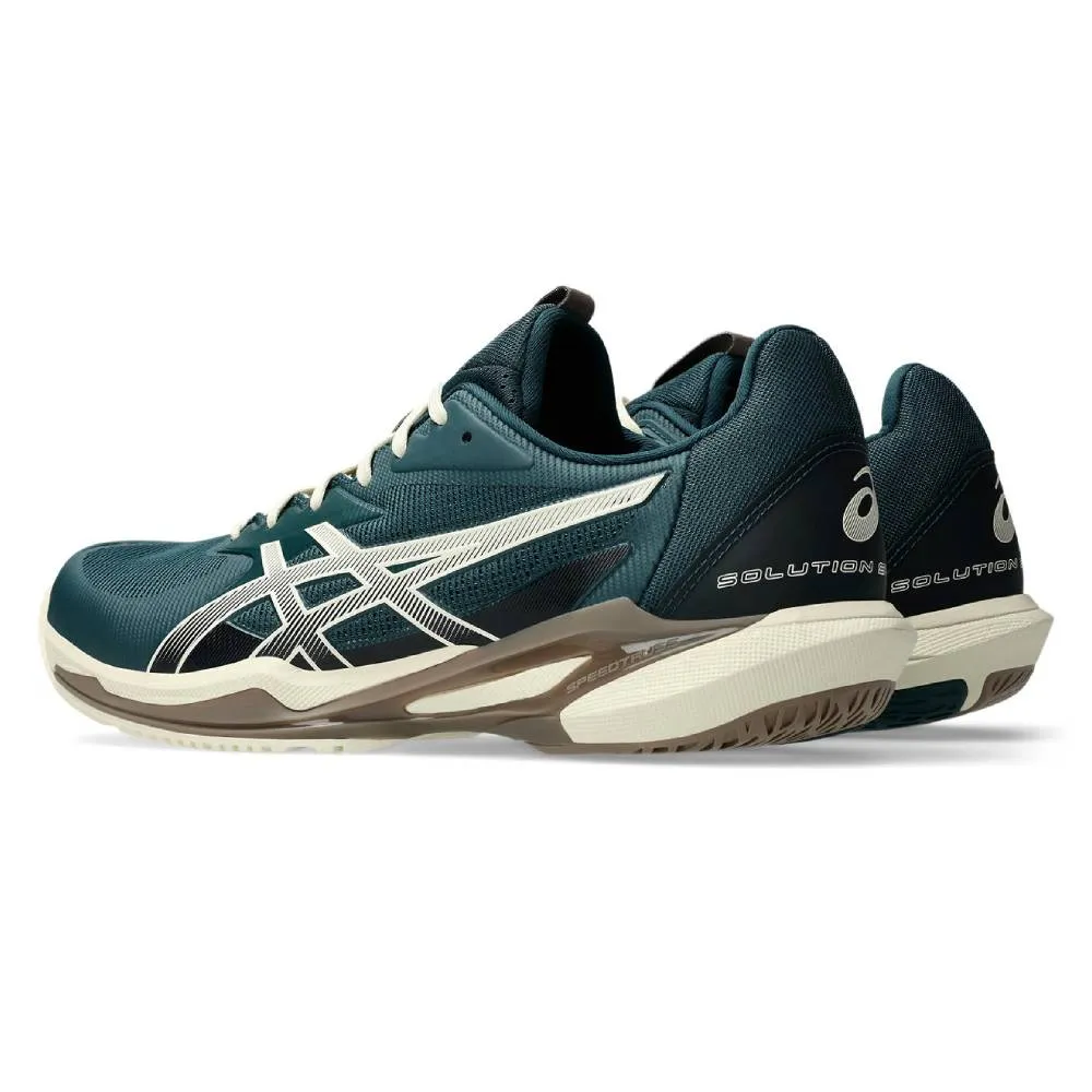 Comfort Design Asics Solution Speed FF 3 Men's Tennis Shoe (Saxon Green/Birch)