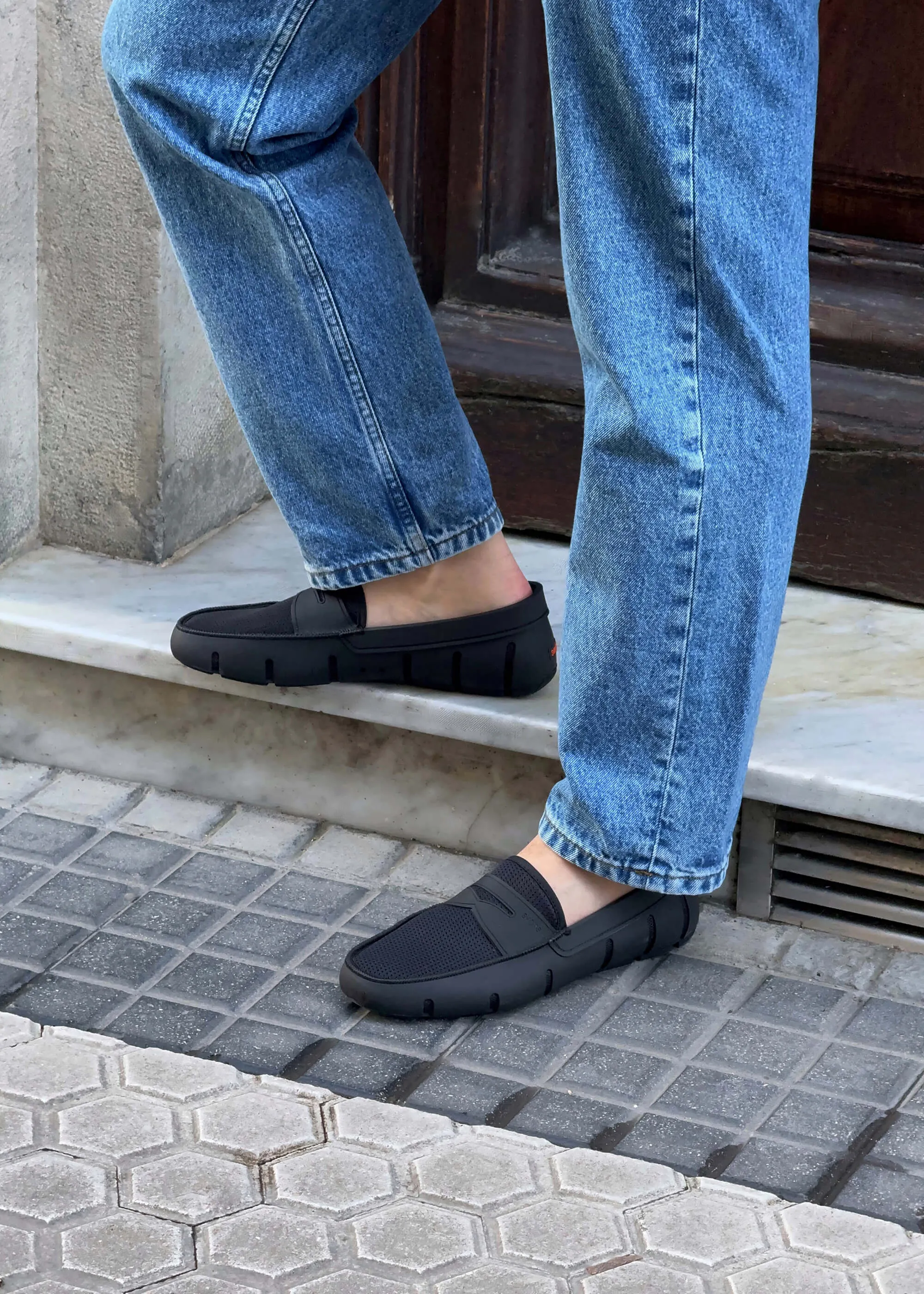 Penny Loafer Step Bold Effortless Leather Slip-ons