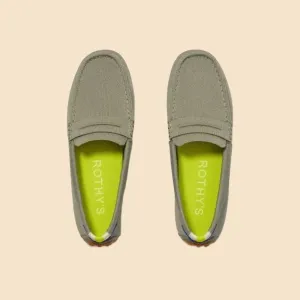 Rothy - The Driver Loafers - Olive True Steps Smart Comfort