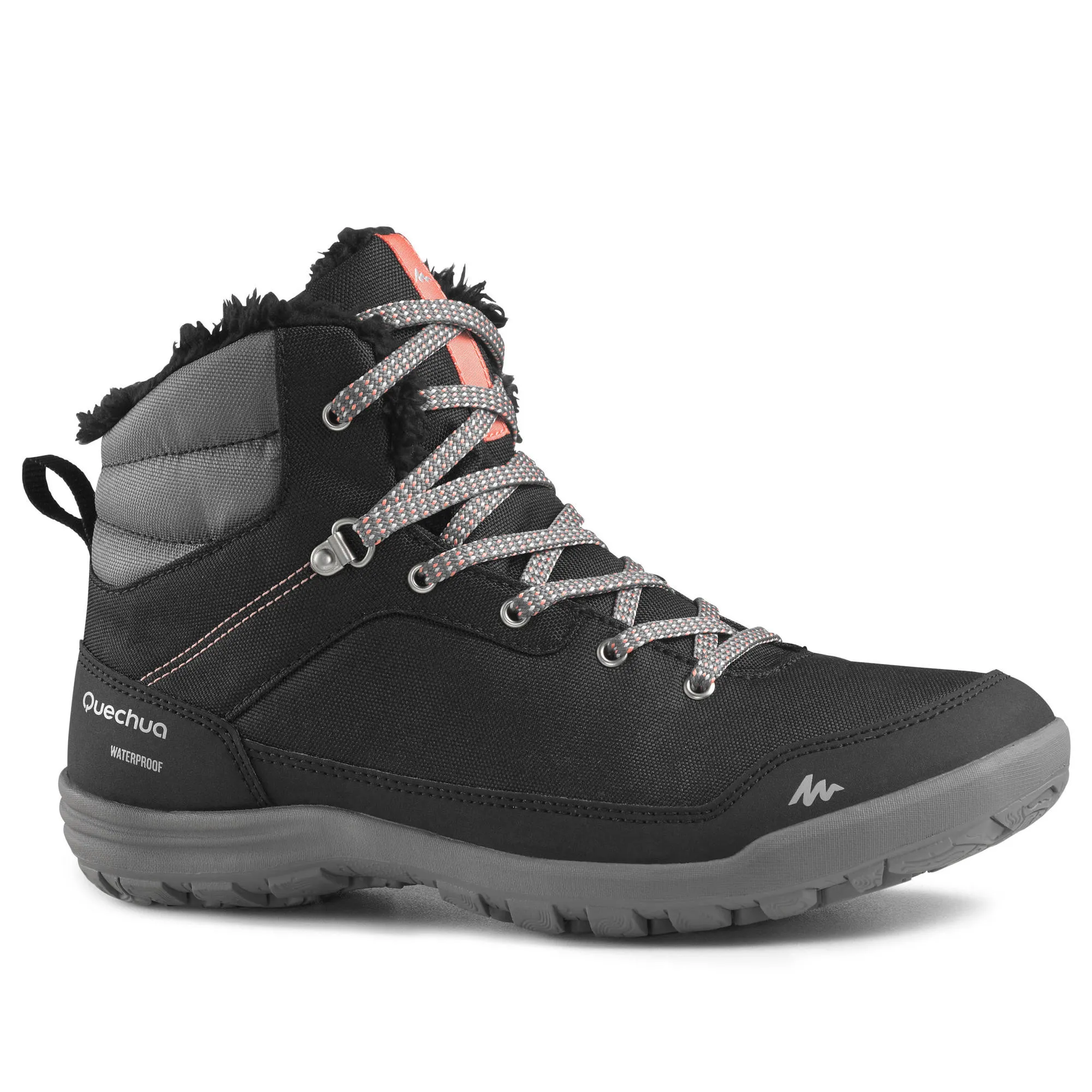 Cold Snap Gear Frost Tread Quechua Women's SH100 MID Warm and Waterproof Hiking Boots