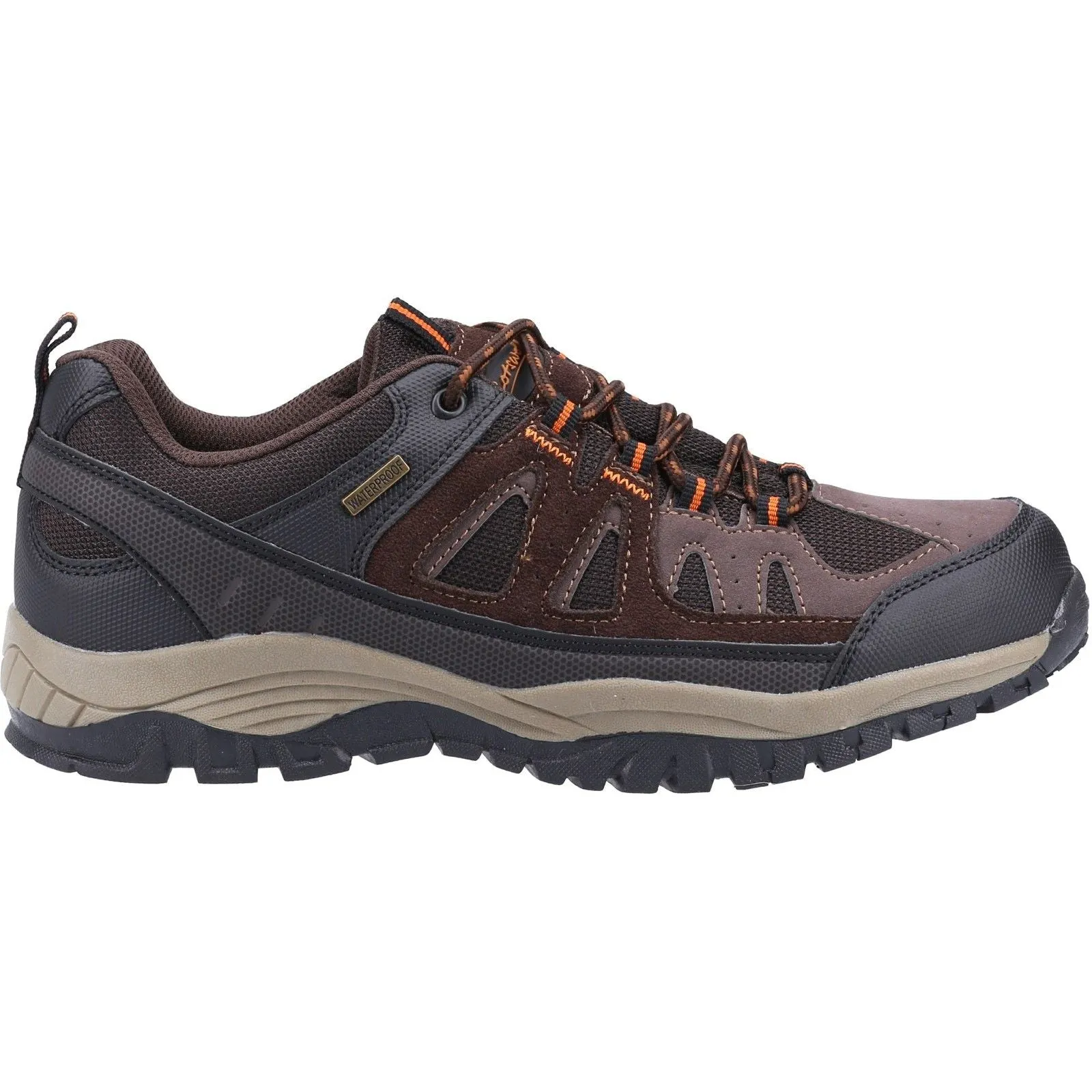 Weatherproof Boots Heat Ready Cotswold Mens Maisemore Low Hiking Boot Brown