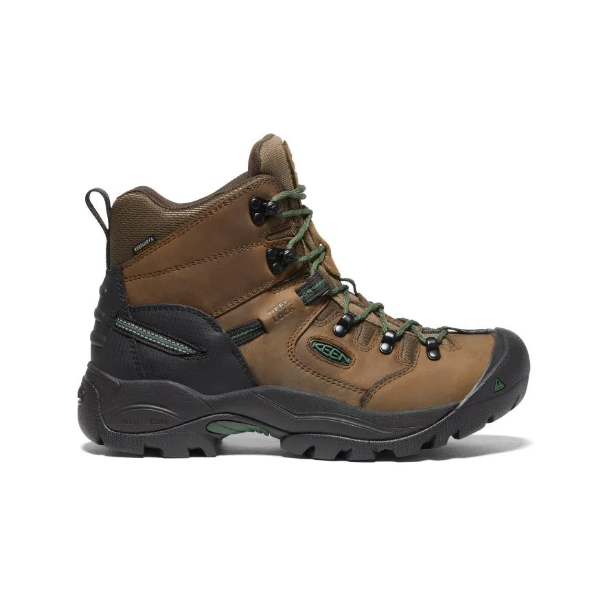 Men's Pittsburgh Energy 6" Waterproof Boot (Soft Toe)  |  Cascade Brown/Greener Pastures Outdoor Conditions