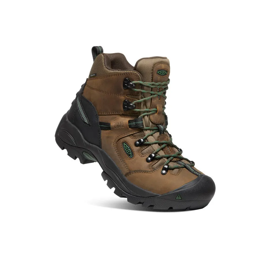 Balanced Walk Men's Pittsburgh Energy 6" Waterproof Boot (Soft Toe)  |  Cascade Brown/Greener Pastures