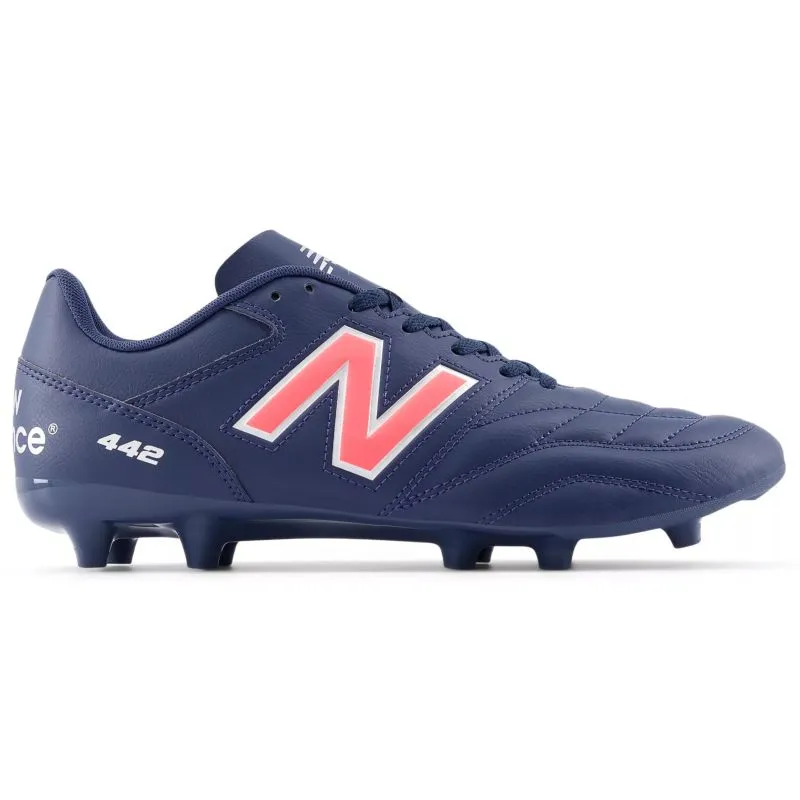 New Balance 442 V2 Academy 2E WIDE FG Adults Football Boots Flexible Design Cushioned Midsole