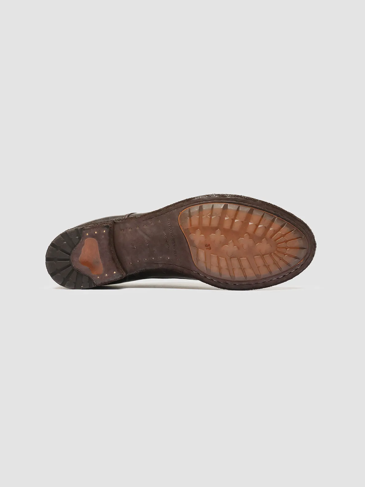 Classic Design LEXIKON 012 - Brown Leather Derby shoes